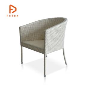 Aluminum Recycled PE Rattan Weaving Chair