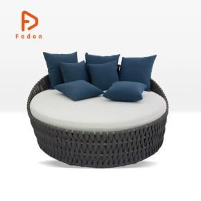 Aluminum Rope Weaving Pool Lounge
