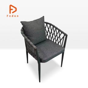 Gardening Rope Weaving Dining Chair