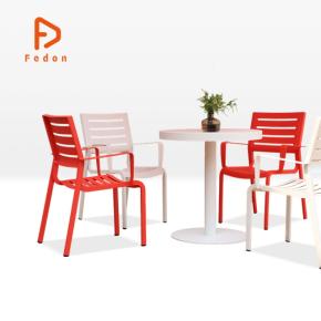 Fully Aluminum Stackable Chair and Table