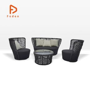 Rope Weaving Balcony Patio Sofa